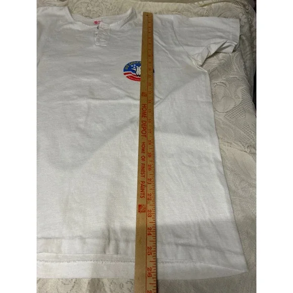Vintage US Space Camp‎ Huntsville AL Graphic T Shirt Henly Button Tee X-Large - Picture 6 of 7